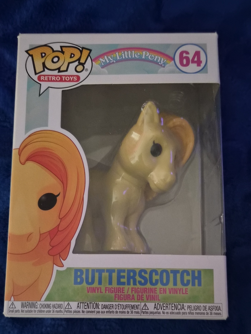 Funko Pops! Retro Toys My Little Pony Butterscotch Vinyl Figure - Yellow